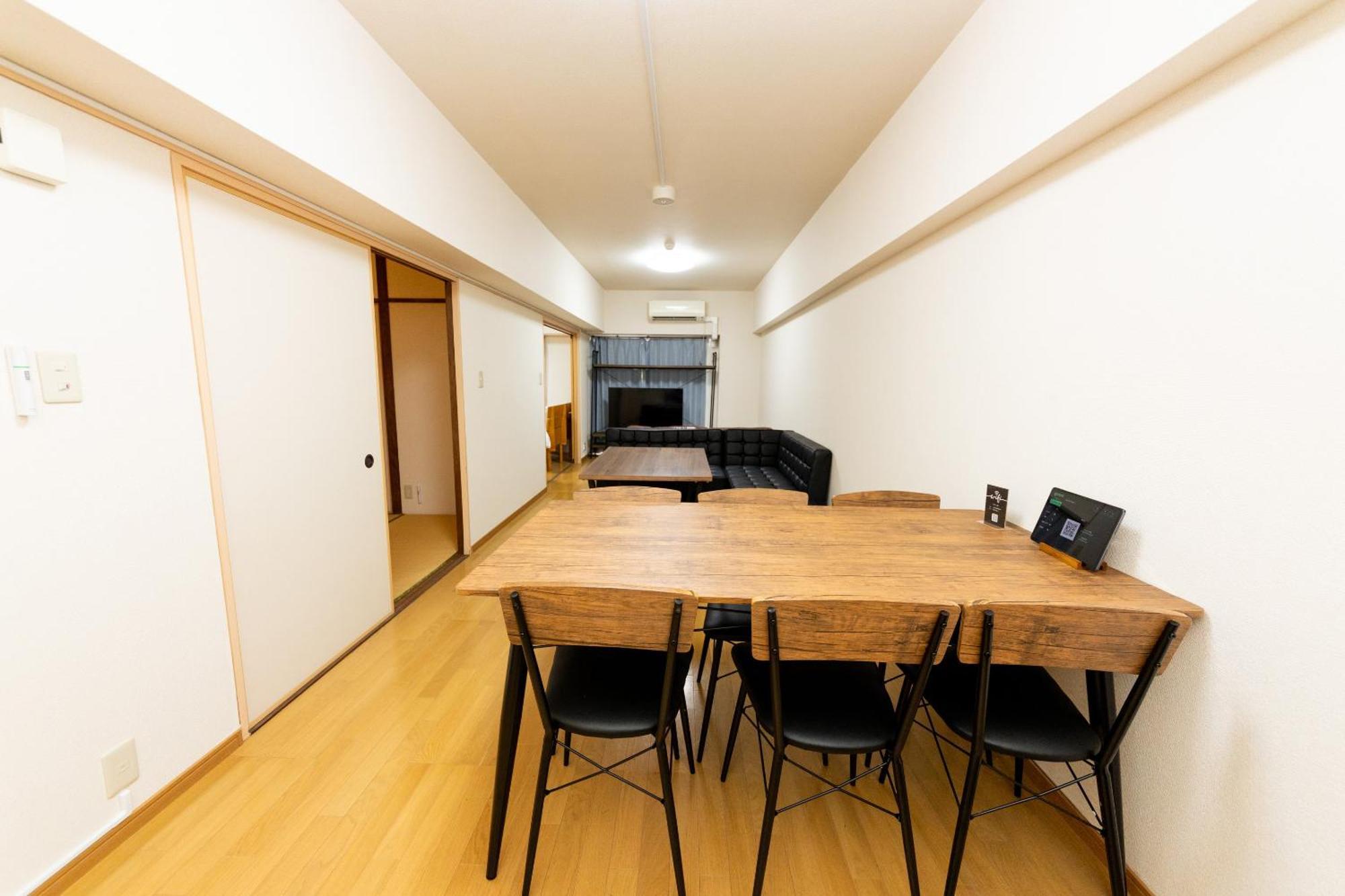 פוקואוקה Goom Monthly Hotel Hakata-Higashihie-Ekimae חדר תמונה